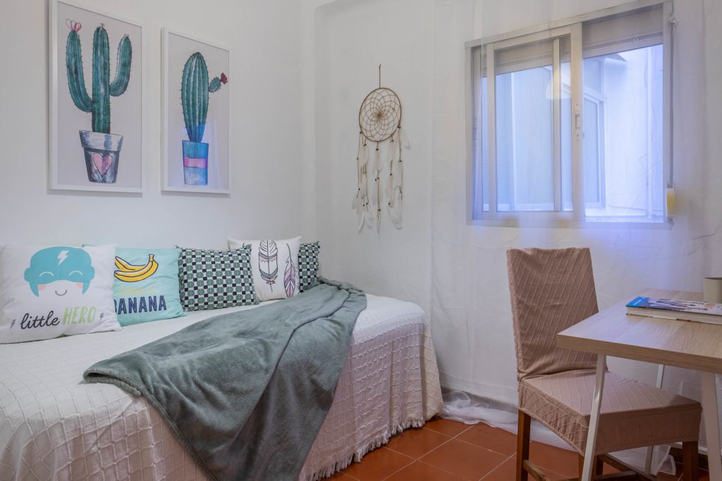 Dormitorio, después del Home Staging